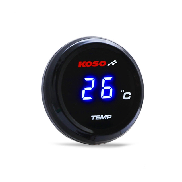 Marcador de temperatura i-GEAR Koso, iluminado azul