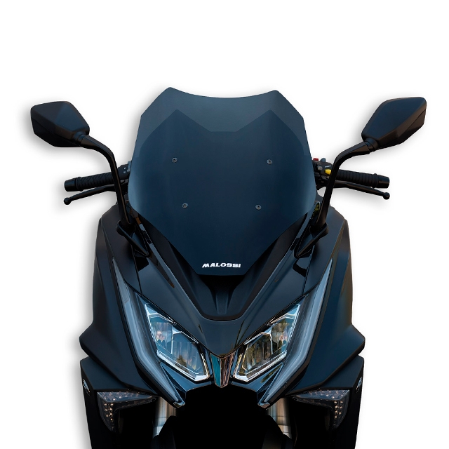 Cúpula Kymco AK 550 >2017 Malossi sport - Negro ahumada oscuro