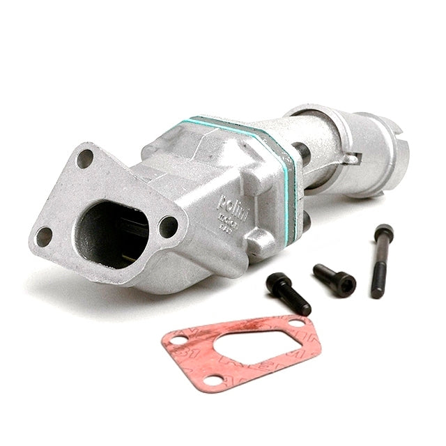 Tobera admisión por láminas hembra 19/21 Vespa PK S/XL/FL Polini