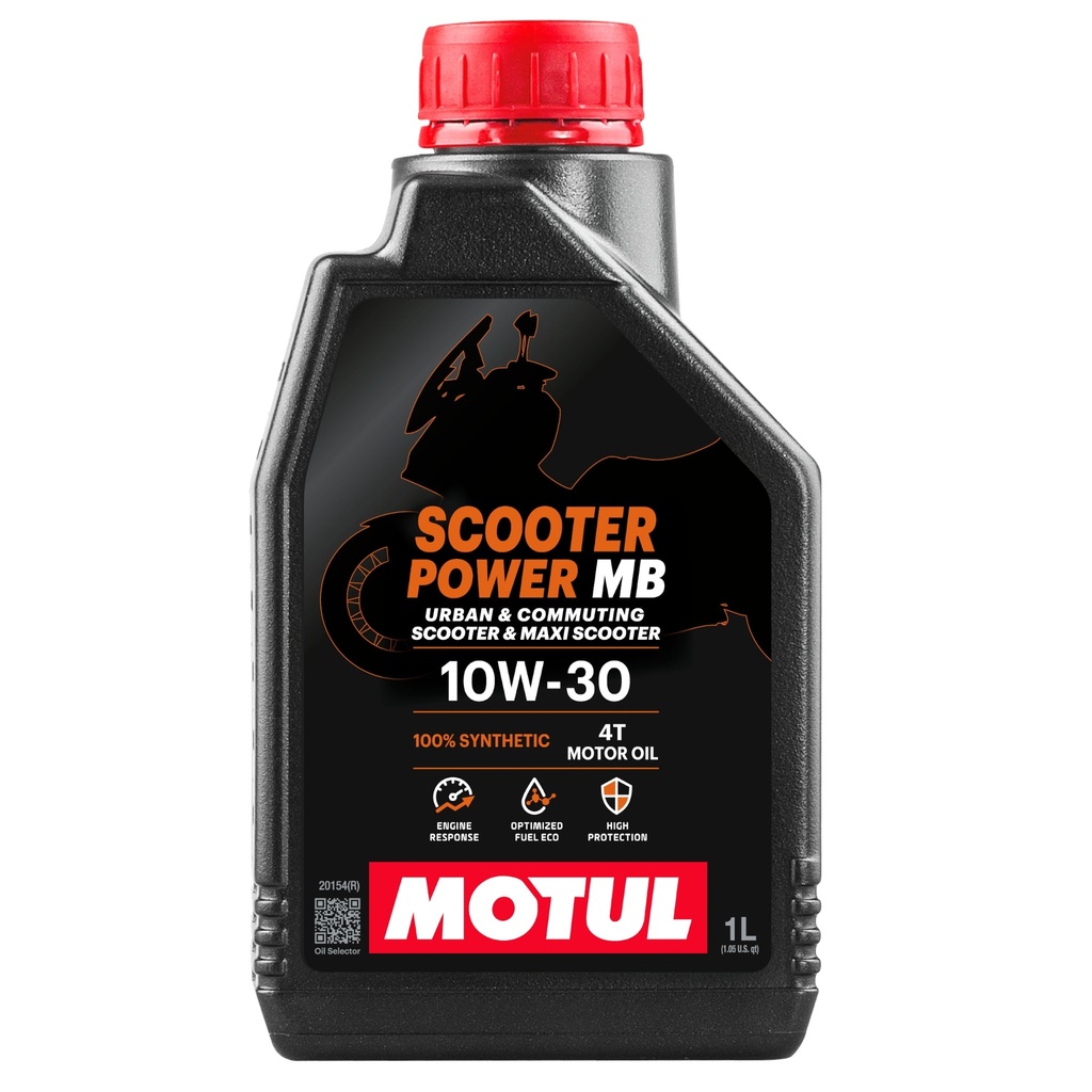 Aceite motor 4T 10W30 1L Motul Scooter Power MB