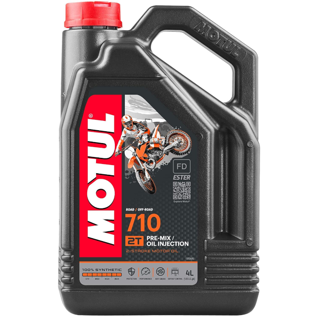 Aceite mezcla 2T 4L Motul 710 sintético