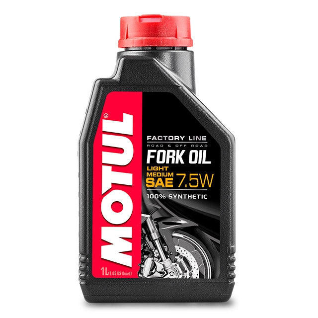 Aceite horquilla 7,5W 1L Motul factory line Med/Light