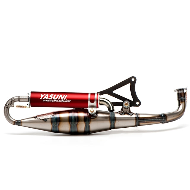 Escape Minarelli horizontal Yasuni Carrera 16 - silenciador rojo