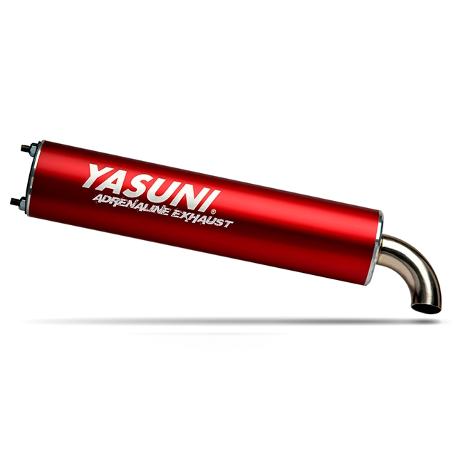 Escape Morini Yasuni Scooter R - silenciador rojo fortuna
