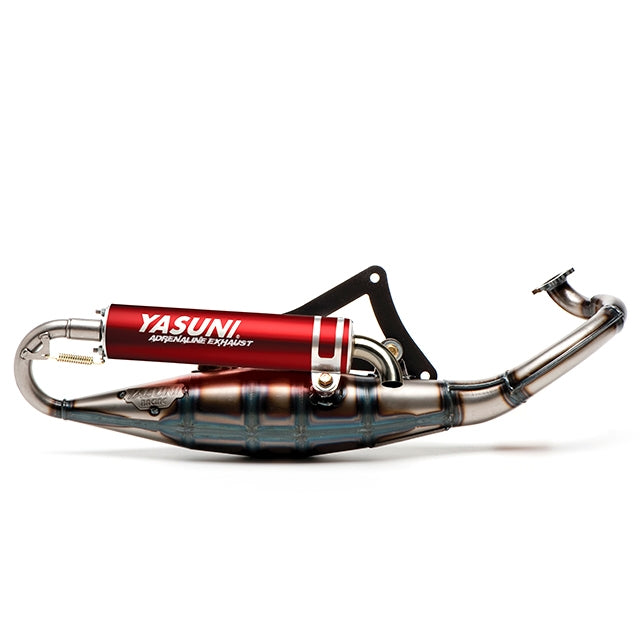 Escape Morini Yasuni Scooter R - silenciador rojo fortuna