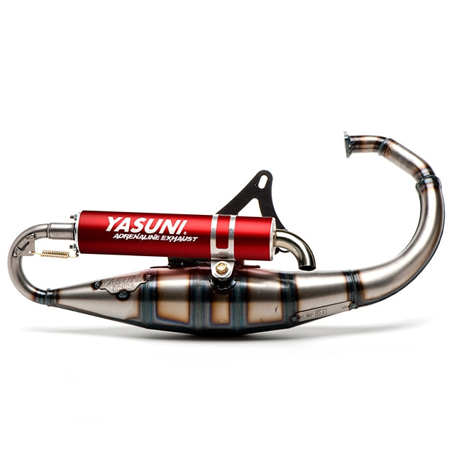 Escape Minarelli vertical Yasuni Scooter R - silenciador rojo