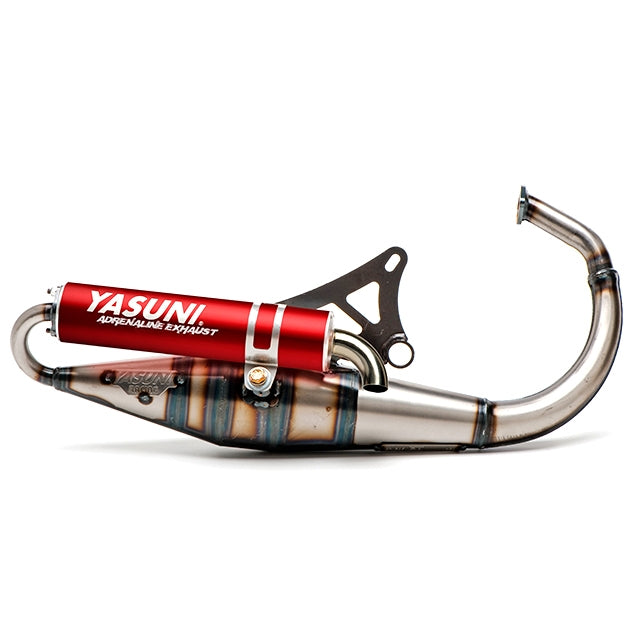 Escape Minarelli vertical homologado CE Yasuni Scooter Z - silenciador rojo fortuna