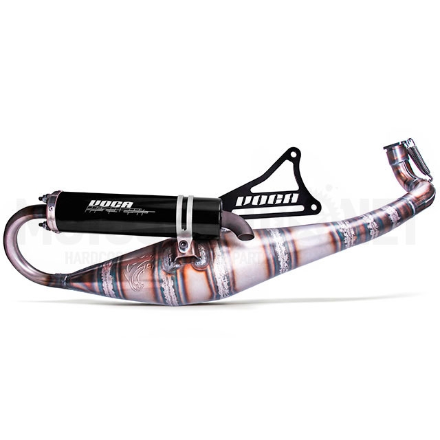 Escape Minarelli horizontal VOCA Road-Race 70 - silenciador negro