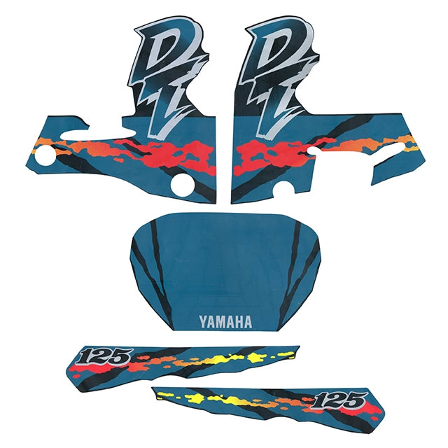 Kit pegatinas Yamaha DT 125 R Verde