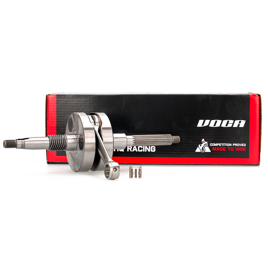 Cigüeñal PGO Hot 50 VOCA HQ Racing biela CNC Jaula de agujas de plata