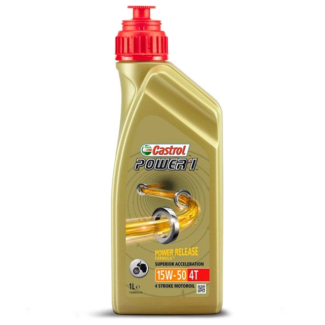 Aceite motor 4T 15W50 1L Castrol Power 1