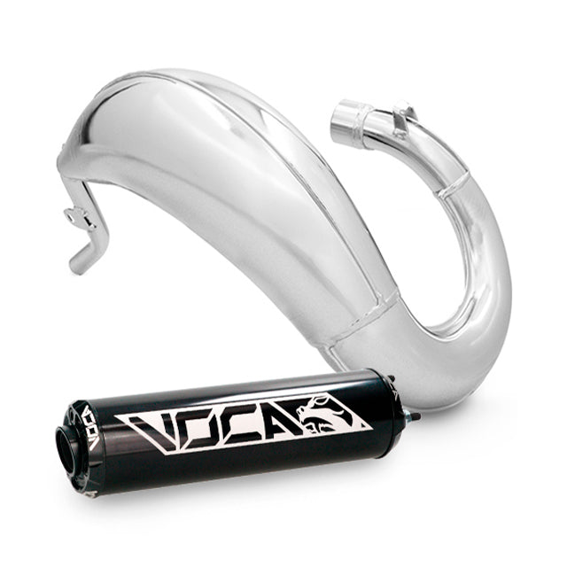 Escape Sherco 50 SM-R / SE-R >14 VOCA Cross Chromed 50/70cc (CE) - Silenciador negro