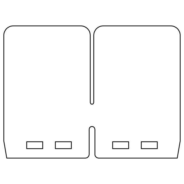 Laminas de carbono para cajas VForce4R CR 125 / YZ 125 / KTM 125
