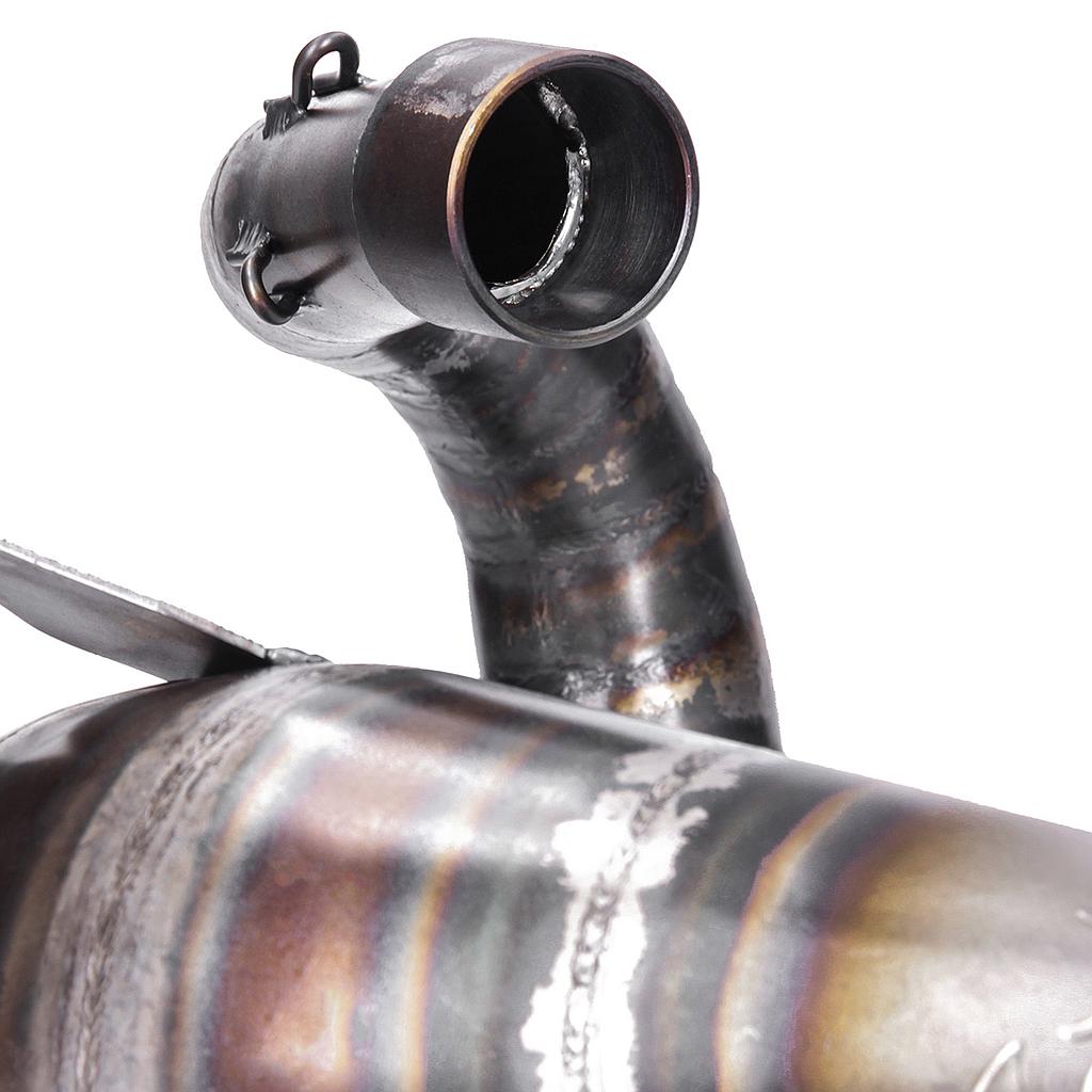 Bufanda de escape Rieju MRX/SMX Cross Carbon 80/90cc VOCA Racing