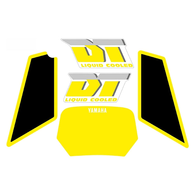 Kit pegatinas Yamaha DT Liquid Cooled Amarillo