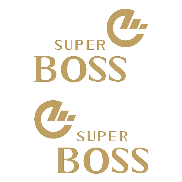 Kit pegatinas SUPER BOSS OURO