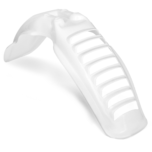 Guardabarros delantero Yamaha DT 125 blanco inyeción AllPro YJ-9663