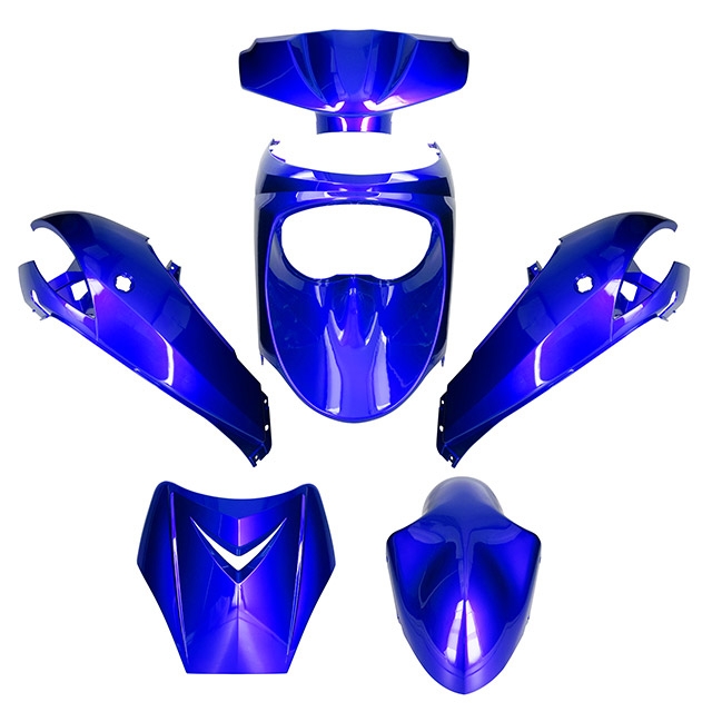 Kit de carenados Peugeot New Vivacity 50 6 piezas azul metálico AllPro
