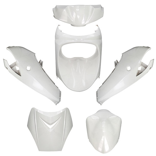 Kit de carenados Peugeot New Vivacity 50 6 piezas blanco perla  AllPro