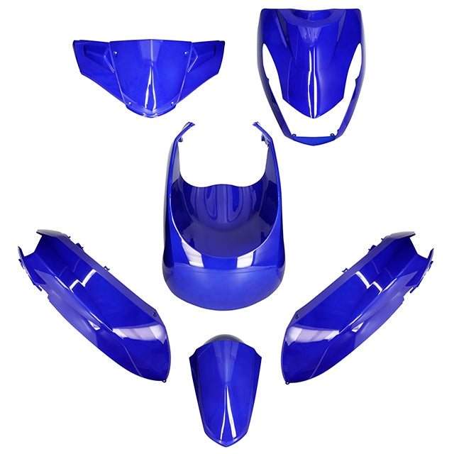 Kit de carenados Peugeot Kisbee 50/100 6 piezas azul metálico AllPro