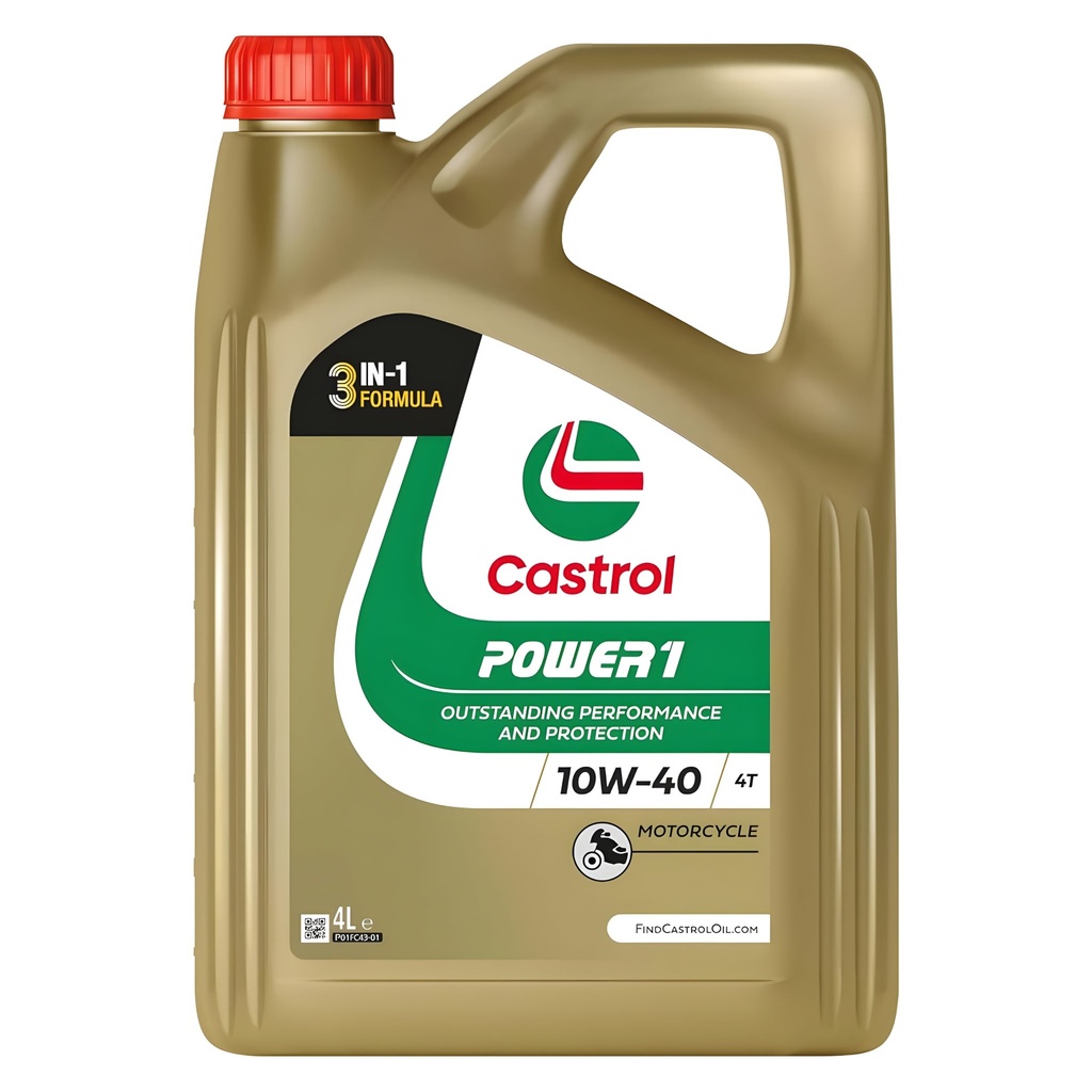 Aceite motor 2T/4T 10W40 4L Castrol Power 1