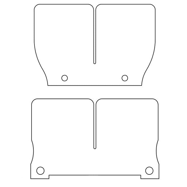 Laminas de carbono para cajas VForce2 2P110-1