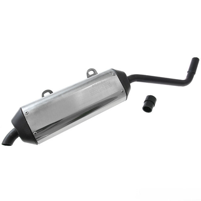 Silenciador de escape Rieju MRT Pro 50 con goma, aluminio