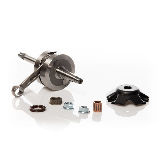 Cigüeñal Piaggio scooter 50 LC Malossi MHR Team carrera 44 biela 90mm bulón 13mm