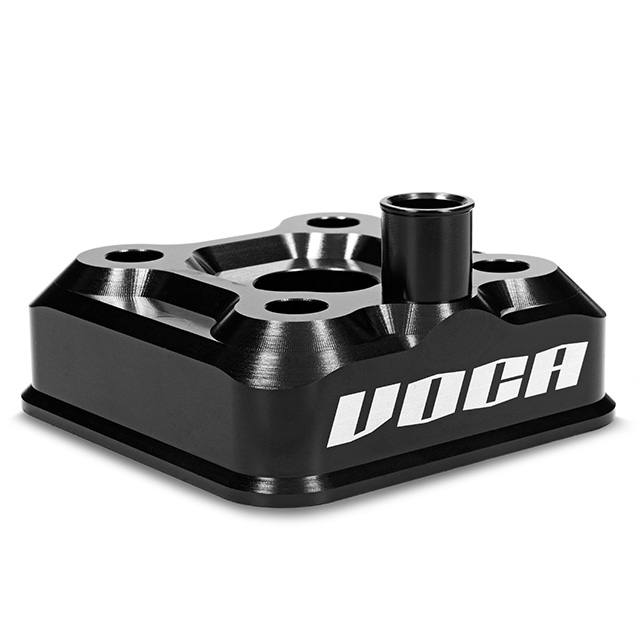 Tapa culata VOCA Race Head, Yamaha DT LC/D, negro