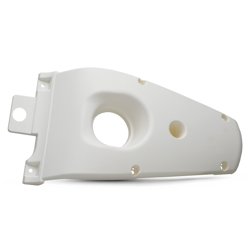Tapa segundo pasajero Yamaha Aerox / MBK Nitro blanco mate Allpro