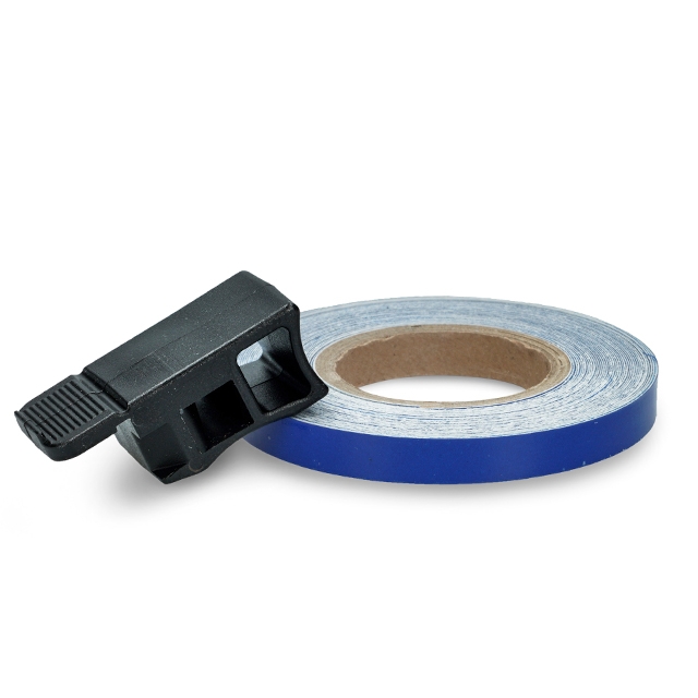Cinta adhesiva para llanta con aplicador Allpro, azul