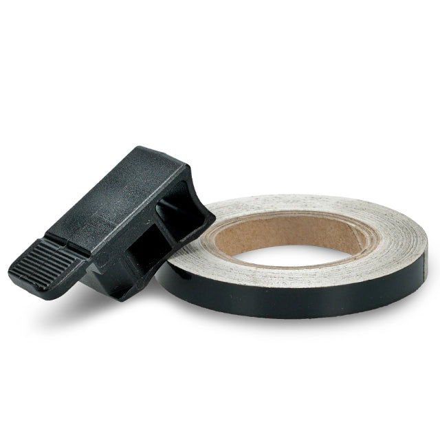 Cinta adhesiva para llanta con aplicador Allpro, negro