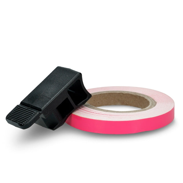 Cinta adhesiva para llanta con aplicador Allpro, rosa