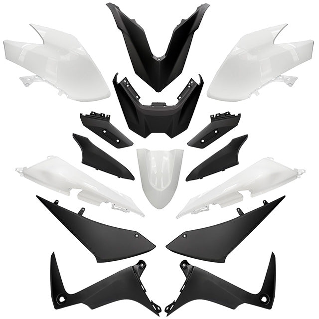 Kit de carenados Yamaha TMax 530 SX/DX 17-19 15 Piezas blanco Allpro