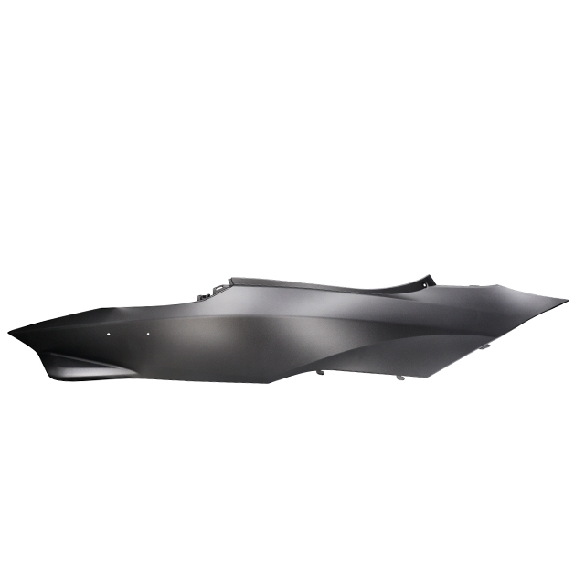 Tapa lateral trasera derecha PCX (14-18) Gris carbono mate (NHB52M) Allpro