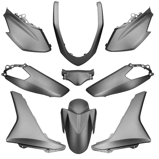 Kit de carenados Yamaha Nmax 9 piezas gris mate MNM3 AllPro