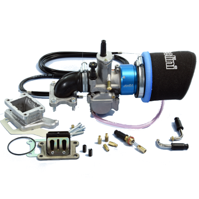 Kit completo de admisión por láminas Ø 30 Vespa PX Polini
