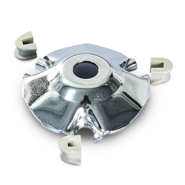 Plato de rampa con guías para variadores Polini Minarelli Horizontal / Piaggio 50cc