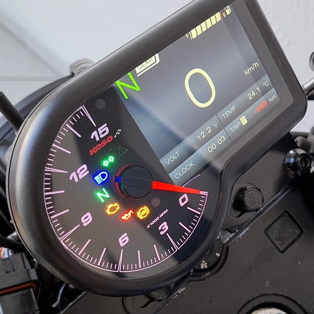 Marcador completo RX-3 TFT Koso pantalla LCD