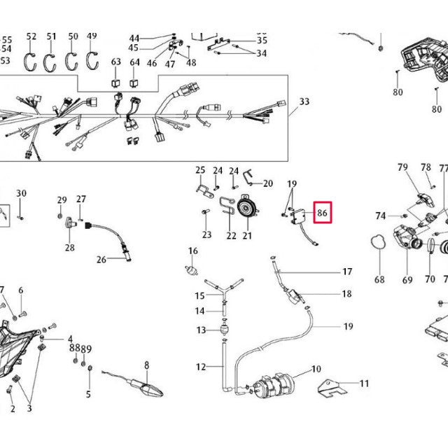 Regulador de corriente Rieju Strada / Tango 125cc
