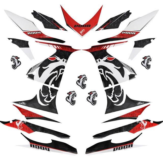 Kit pegatinas Voca Yamaha Aerox hasta 2013