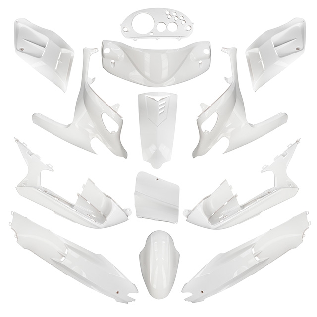 Carenados Gilera Runner <05 13 piezas Allpro - Blanco Puro
