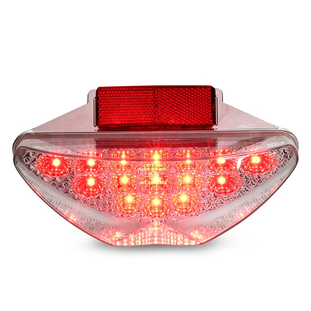 Piloto trasero LED con intermitentes Yamaha Aerox -  <2013 Homologado CE Allpro - Transparente