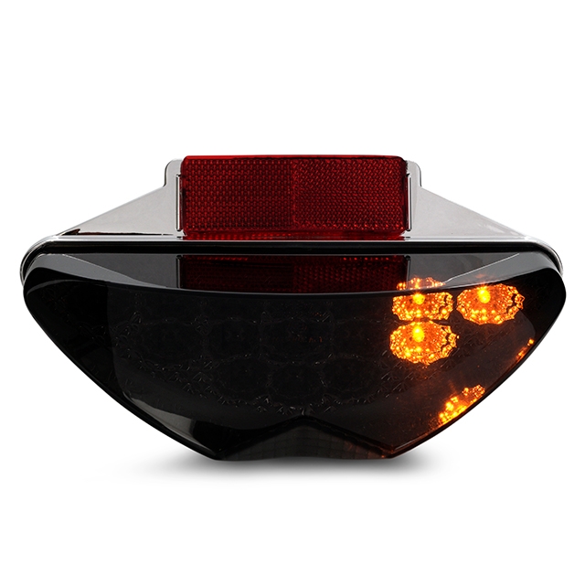 Piloto trasero LED con intermitentes Yamaha Aerox -  <2013 Homologado CE Allpro - Negro
