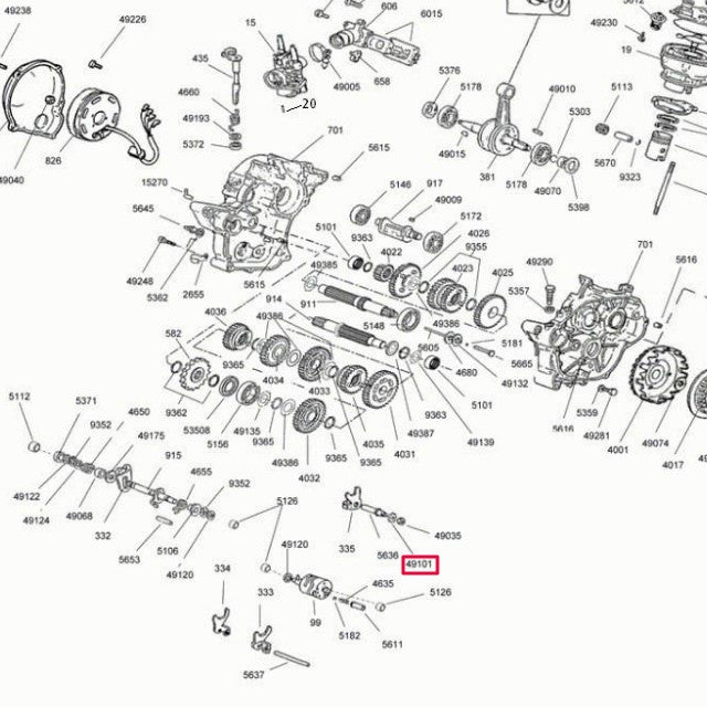 Arandela dentada interior d=7 mm Rieju motor AM6