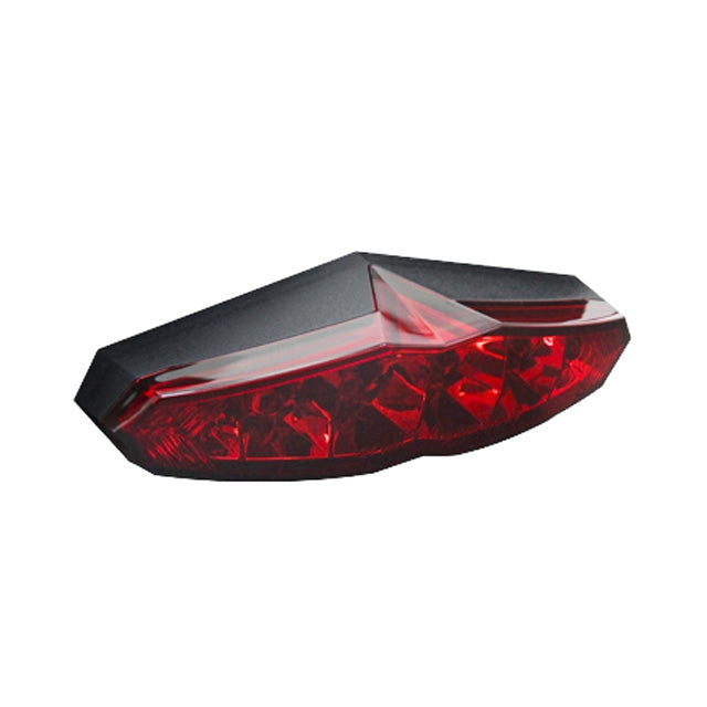 Piloto trasero universal LED Koso Infinity Smoke Homologado - Rojo