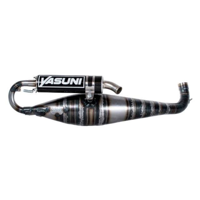 Escape Minarelli horizontal Yasuni Carrera 40 - Silenciador carbono negro