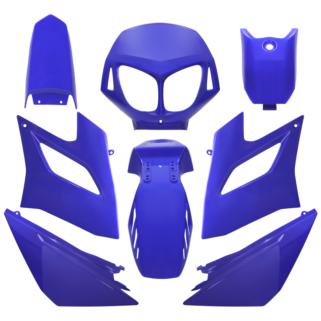 Carenados Derbi DRD Racing/Limited 04-10 8 plástico inyectado AllPro Azul