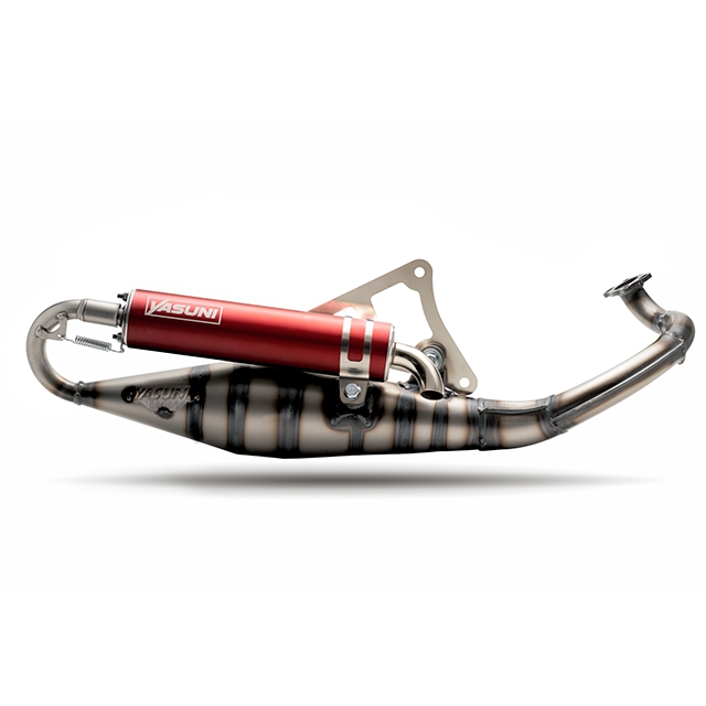 Escape Peugeot Scooter Yasuni Carrera 10 - Silenciador rojo