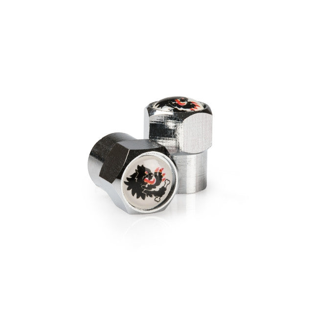 Tapones de válvula blancos Malossi